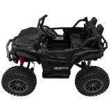 JOKO Elektrické Autíčko Buggy HONDA Off-Road 4x120W, penové kolesá, DVOJMIESTNE kožené sedadlo, nosnosť 60kg, čierna