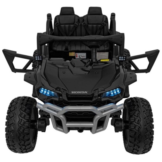JOKO Elektrické Autíčko Buggy HONDA Off-Road 4x120W, penové kolesá, DVOJMIESTNE kožené sedadlo, nosnosť 60kg, čierna