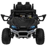JOKO Elektrické Autíčko Buggy HONDA Off-Road 4x120W, penové kolesá, DVOJMIESTNE kožené sedadlo, nosnosť 60kg, čierna
