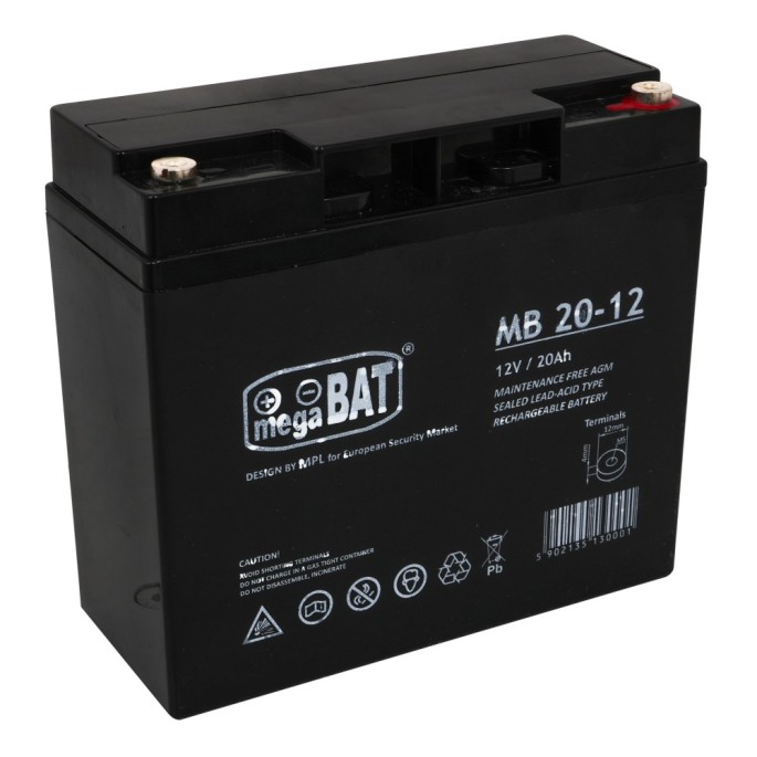 Gélový akumulátor, batéria 12V/20AH