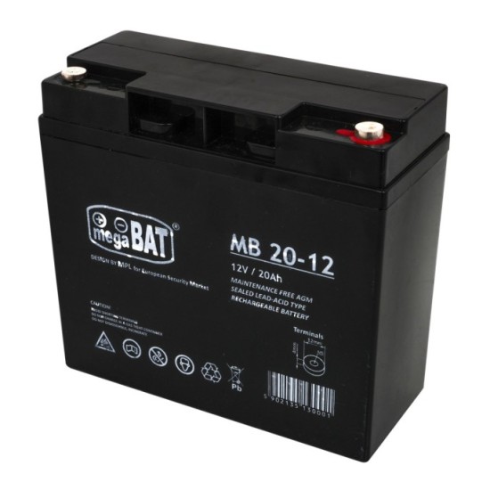Gélový akumulátor, batéria 12V/20AH