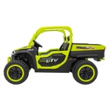 JOKO Elektrické Autíčko Farmer Truck UTV Racing 4x4 24V, Elektrická Vyklápacia Vlečka, Dvojmiestne Kožené sedadlo, Penové kolesá