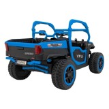 JOKO Elektrické Autíčko Farmer Truck UTV Racing 4x4 24V, Elektrická Vyklápacia Vlečka, Dvojmiestne Kožené sedadlo, Penové kolesá