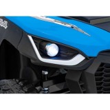 JOKO Elektrické Autíčko Farmer Truck UTV Racing 4x4 24V, Elektrická Vyklápacia Vlečka, Dvojmiestne Kožené sedadlo, Penové kolesá