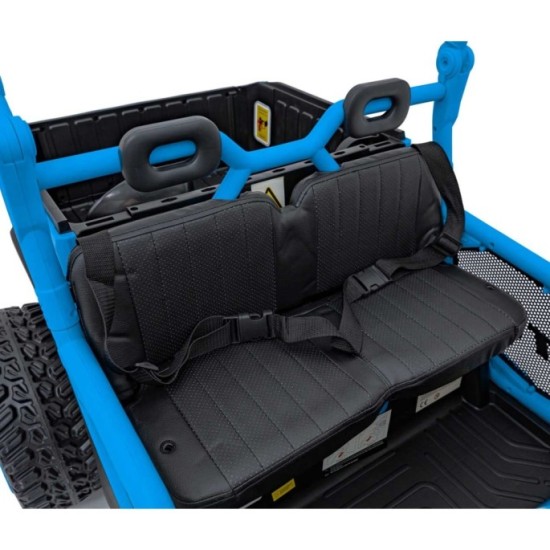 JOKO Elektrické Autíčko Farmer Truck UTV Racing 4x4 24V, Elektrická Vyklápacia Vlečka, Dvojmiestne Kožené sedadlo, Penové kolesá