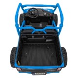 JOKO Elektrické Autíčko Farmer Truck UTV Racing 4x4 24V, Elektrická Vyklápacia Vlečka, Dvojmiestne Kožené sedadlo, Penové kolesá