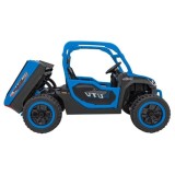 JOKO Elektrické Autíčko Farmer Truck UTV Racing 4x4 24V, Elektrická Vyklápacia Vlečka, Dvojmiestne Kožené sedadlo, Penové kolesá