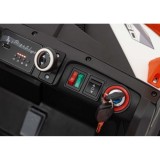 JOKO Elektrické Autíčko Farmer Truck UTV Racing 4x4 24V, Elektrická Vyklápacia Vlečka, Dvojmiestne Kožené sedadlo, Penové kolesá