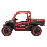 JOKO Elektrické Autíčko Farmer Truck UTV Racing 4x4 24V, Elektrická Vyklápacia Vlečka, Dvojmiestne Kožené sedadlo, Penové kolesá