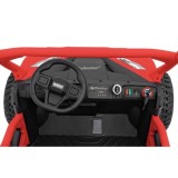 JOKO Elektrické Autíčko Farmer Truck UTV Racing 4x4 24V, Elektrická Vyklápacia Vlečka, Dvojmiestne Kožené sedadlo, Penové kolesá