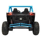 JOKO Elektrické autíčko Buggy SR Super 66 4x4 24V, Dvojmiestne Kožené sedadlo, Penové kolesá, FM rádio, Funkcia Hojdania, modré