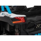 JOKO Elektrické autíčko Buggy SR Super 66 4x4 24V, Dvojmiestne Kožené sedadlo, Penové kolesá, FM rádio, Funkcia Hojdania, modré