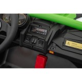 JOKO Elektrické autíčko Buggy SR Super 66 4x4 24V, Dvojmiestne Kožené sedadlo, Penové kolesá, FM rádio, Funkcia Hojdania, zelené