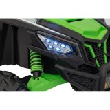 JOKO Elektrické autíčko Buggy SR Super 66 4x4 24V, Dvojmiestne Kožené sedadlo, Penové kolesá, FM rádio, Funkcia Hojdania, zelené