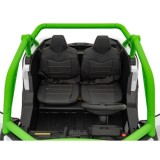 JOKO Elektrické autíčko Buggy SR Super 66 4x4 24V, Dvojmiestne Kožené sedadlo, Penové kolesá, FM rádio, Funkcia Hojdania, zelené