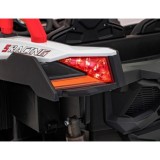 JOKO Elektrické autíčko Buggy SR Super 66 4x4 24V, Dvojmiestne Kožené sedadlo, Penové kolesá, FM rádio, Funkcia Hojdania, červen