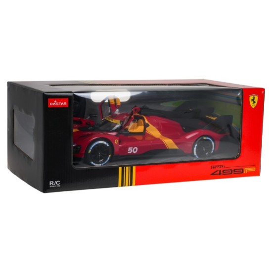 Rastar RC Formula Ferrari 499P 1:14 na diaľkové ovládanie, červená