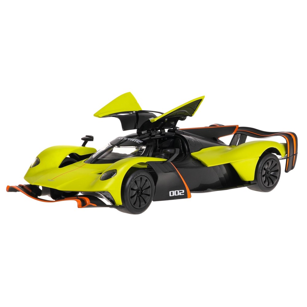 Rastar RC Auto Aston Martin Valkyrie AMR Pro na diaľkové ovládanie + LED svetlá, zelené