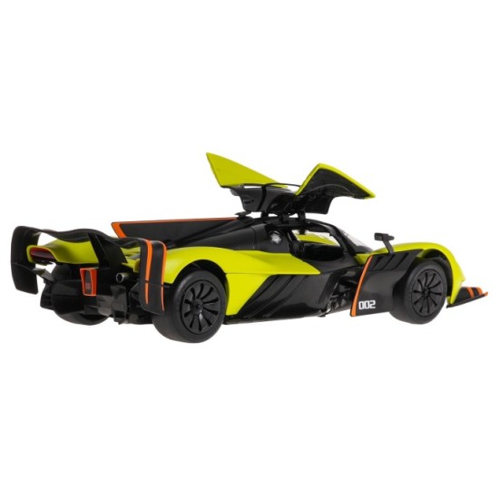 Rastar RC Auto Aston Martin Valkyrie AMR Pro na diaľkové ovládanie + LED svetlá, zelené