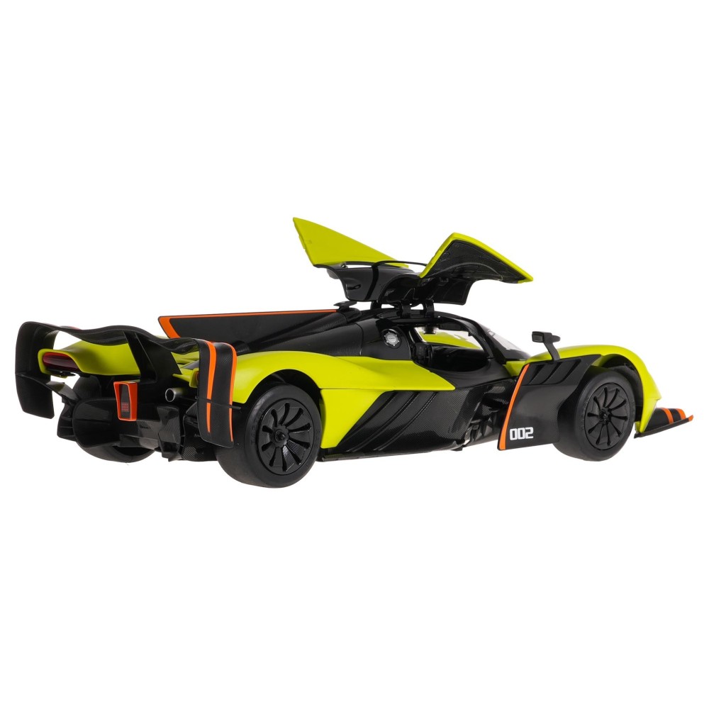 Rastar RC Auto Aston Martin Valkyrie AMR Pro na diaľkové ovládanie + LED svetlá, zelené