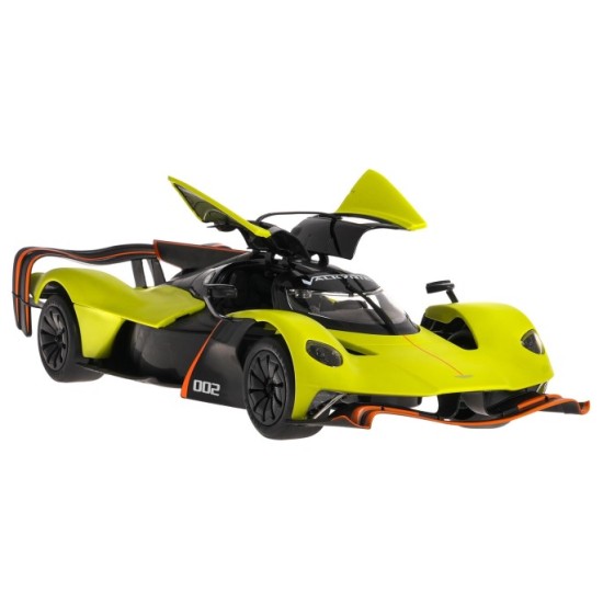 Rastar RC Auto Aston Martin Valkyrie AMR Pro na diaľkové ovládanie + LED svetlá, zelené