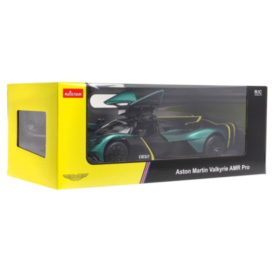 Rastar RC Auto Aston Martin Valkyrie AMR Pro na diaľkové ovládanie, tmavo zelené