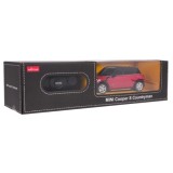 Rastar RC Auto Mini Cooper Countryman na diaľkové ovládanie 1:24, červené