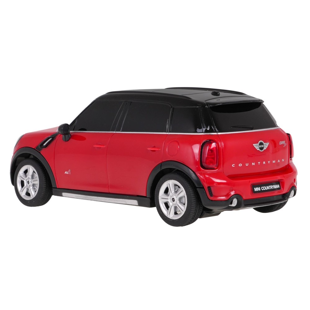 Rastar RC Auto Mini Cooper Countryman na diaľkové ovládanie 1:24, červené