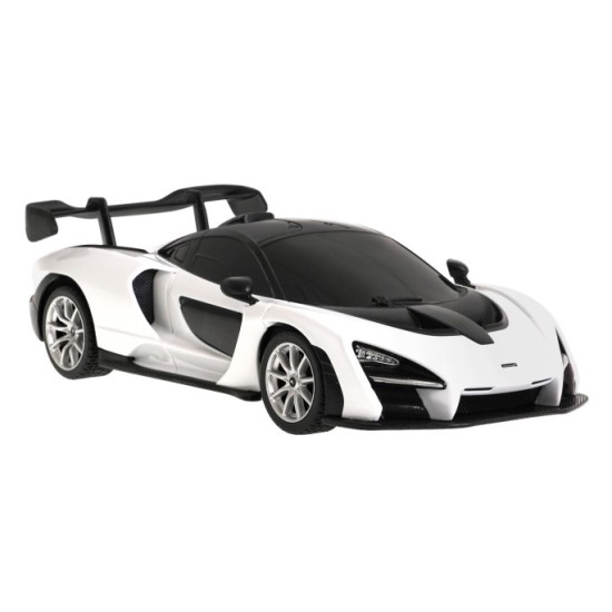RASTAR RC Auto McLaren Senna 1:24 na diaľkové ovládanie, biele