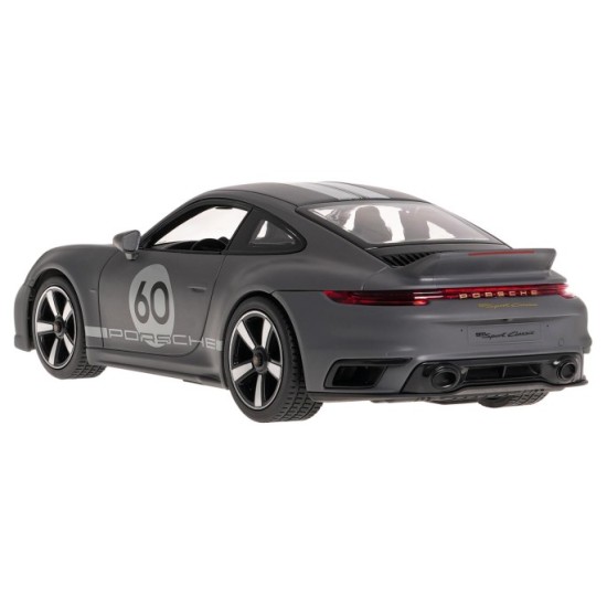 Rastar RC Auto Porsche 911 Sport Classic na diaľkové ovládanie 1:16, sivé