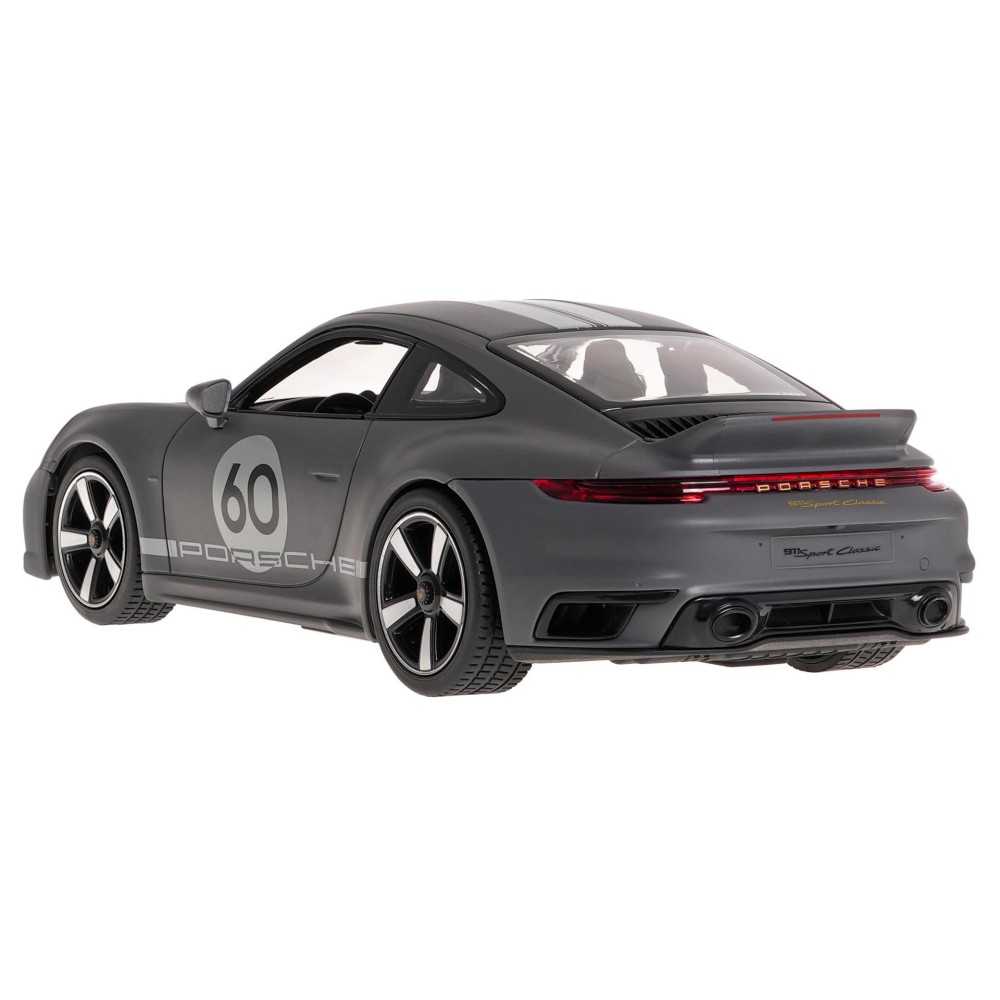 Rastar RC Auto Porsche 911 Sport Classic na diaľkové ovládanie 1:16, sivé