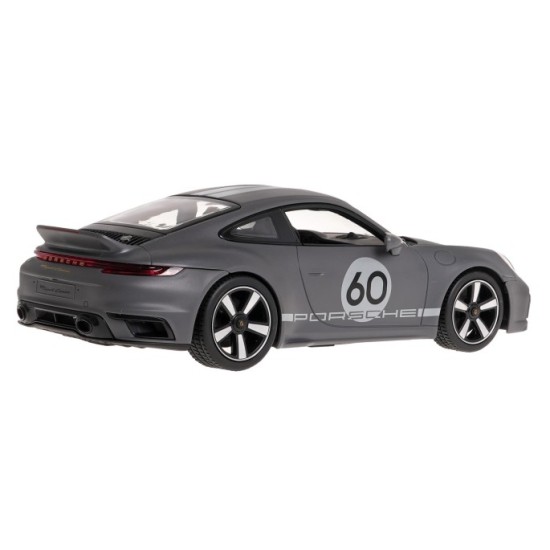 Rastar RC Auto Porsche 911 Sport Classic na diaľkové ovládanie 1:16, sivé