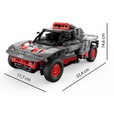 Rastar RC Stavebnica Auto Audi RS Q E-Tron 1:14 na diaľkové ovládanie 1046ks, sivé