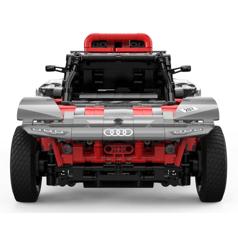Rastar RC Stavebnica Auto Audi RS Q E-Tron 1:14 na diaľkové ovládanie 1046ks, sivé