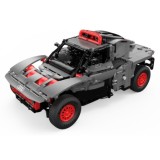 Rastar RC Stavebnica Auto Audi RS Q E-Tron 1:14 na diaľkové ovládanie 1046ks, sivé