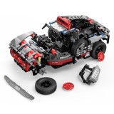 Rastar RC Stavebnica Auto Audi RS Q E-Tron 1:14 na diaľkové ovládanie 1046ks, sivé