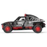 Rastar RC Stavebnica Auto Audi RS Q E-Tron 1:14 na diaľkové ovládanie 1046ks, sivé