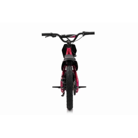 JOKO Elektrická Motorka BAIGOR 23 PRO 250W 24V, nosnosť 60kg, nafukovacie kolesá, rýchlosť 25km/h, kožené sedadlo, ružová