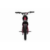 JOKO Elektrická Motorka BAIGOR 23 PRO 250W 24V, nosnosť 60kg, nafukovacie kolesá, rýchlosť 25km/h, kožené sedadlo, ružová