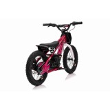 JOKO Elektrická Motorka BAIGOR 23 PRO 250W 24V, nosnosť 60kg, nafukovacie kolesá, rýchlosť 25km/h, kožené sedadlo, ružová