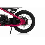 JOKO Elektrická Motorka BAIGOR 23 PRO 250W 24V, nosnosť 60kg, nafukovacie kolesá, rýchlosť 25km/h, kožené sedadlo, ružová