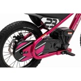 JOKO Elektrická Motorka BAIGOR 23 PRO 250W 24V, nosnosť 60kg, nafukovacie kolesá, rýchlosť 25km/h, kožené sedadlo, ružová