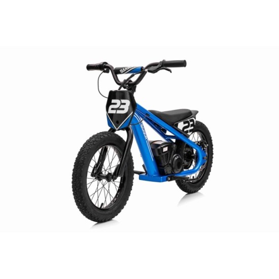 JOKO Elektrická Motorka BAIGOR 23 PRO 250W 24V, nosnosť 60kg, nafukovacie kolesá, rýchlosť 25km/h, kožené sedadlo, modrá