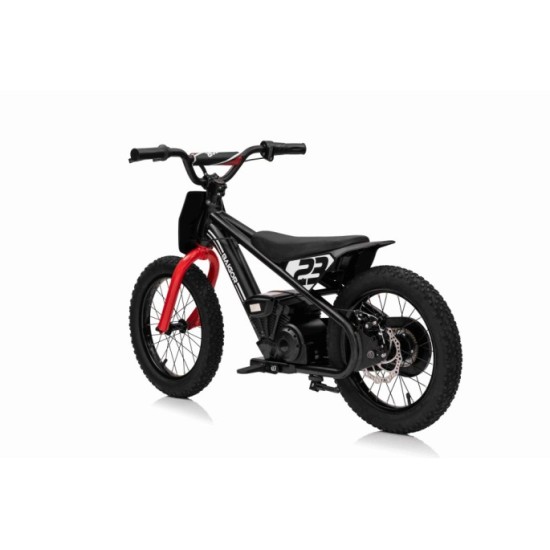 JOKO Elektrická Motorka BAIGOR 23 PRO 250W 24V, nosnosť 60kg, nafukovacie kolesá, rýchlosť 25km/h, kožené sedadlo, čierna