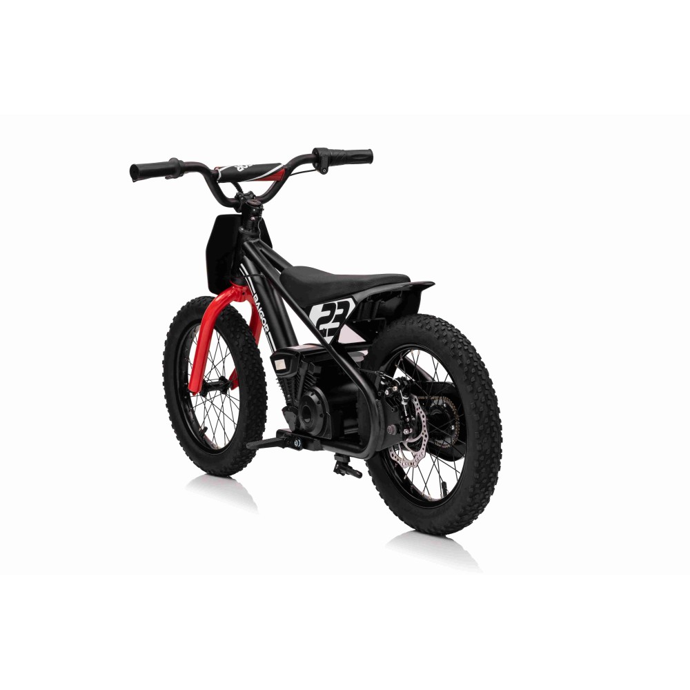 JOKO Elektrická Motorka BAIGOR 23 PRO 250W 24V, nosnosť 60kg, nafukovacie kolesá, rýchlosť 25km/h, kožené sedadlo, čierna