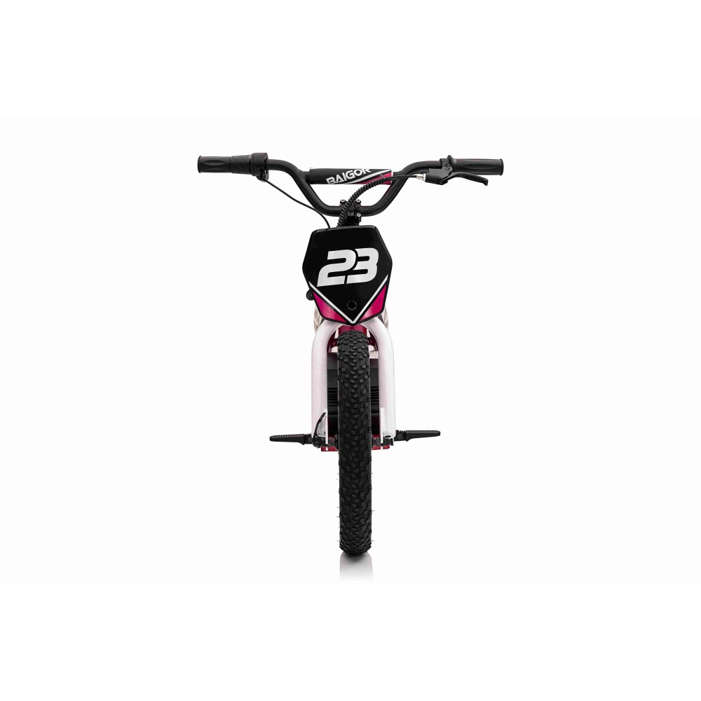 JOKO Elektrická Motorka BAIGOR 23 PRO 250W 24V, nosnosť 60kg, nafukovacie kolesá, rýchlosť 25km/h, kožené sedadlo, čierna