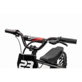 JOKO Elektrická Motorka BAIGOR 23 PRO 250W 24V, nosnosť 60kg, nafukovacie kolesá, rýchlosť 25km/h, kožené sedadlo, čierna