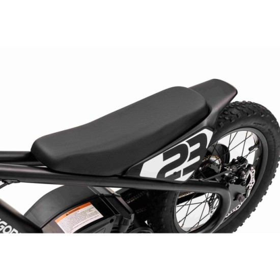 JOKO Elektrická Motorka BAIGOR 23 PRO 250W 24V, nosnosť 60kg, nafukovacie kolesá, rýchlosť 25km/h, kožené sedadlo, čierna
