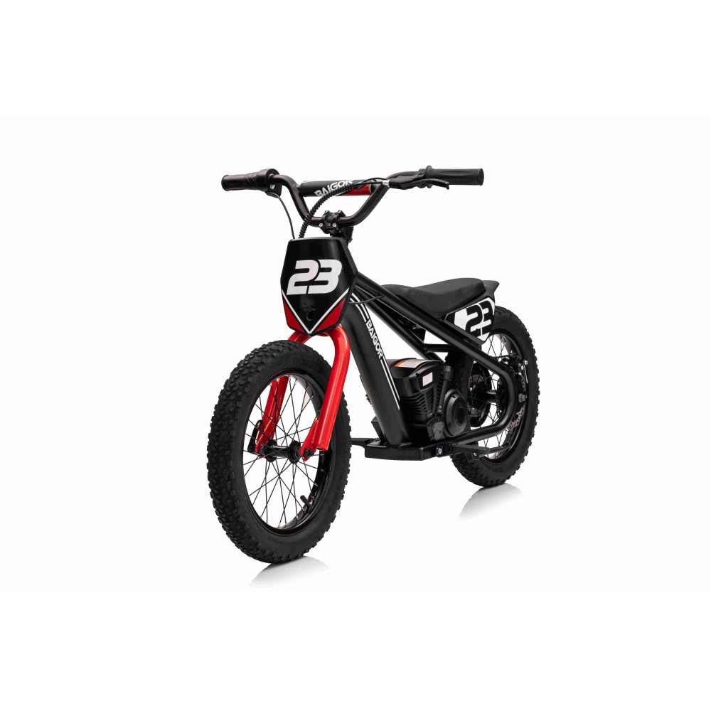 JOKO Elektrická Motorka BAIGOR 23 PRO 250W 24V, nosnosť 60kg, nafukovacie kolesá, rýchlosť 25km/h, kožené sedadlo, čierna