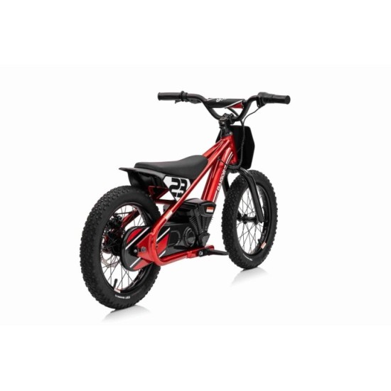 JOKO Elektrická Motorka BAIGOR 23 PRO 250W 24V, nosnosť 60kg, nafukovacie kolesá, rýchlosť 25km/h, kožené sedadlo, červená